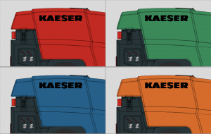 Kaeser farger