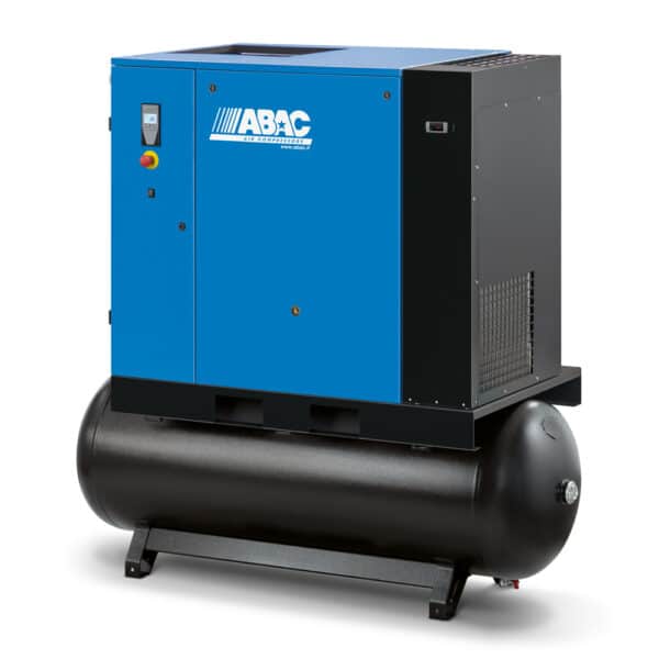 ABAC Spinn 15 kW XE kompressor - tank og kjøletørke - Bilde 5