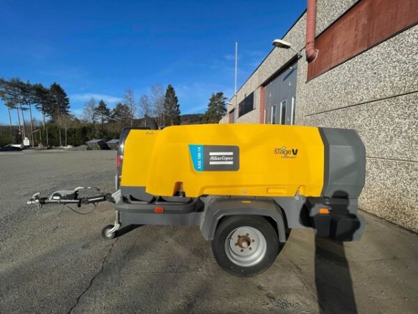 Atlas Copco XAS 188-14 PACE S5 Transportabel kompressor - Bilde 9