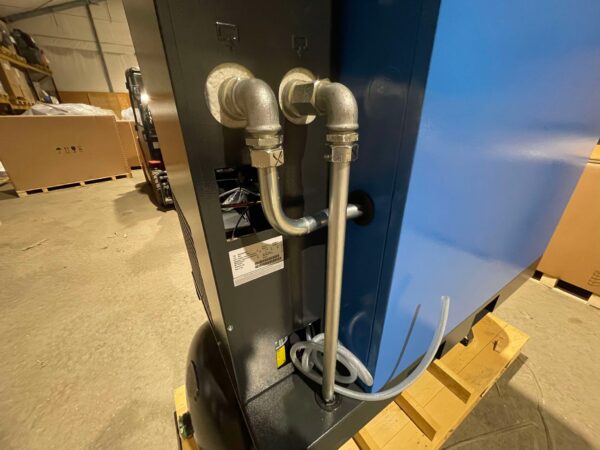 -UTSTILLINGSMODELL- ABAC Spinn 15 kW XE kompressor - tank og kjøletørke - Bilde 5