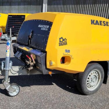 Brukt Kaeser M50 PE, bilde fra fremsiden/siden
