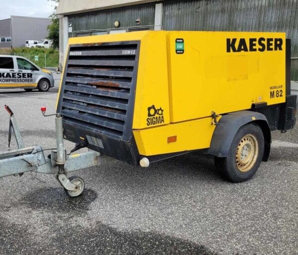 Brukt Kaeser M82, bilde fra fremsiden/siden